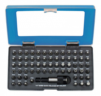 Набор бит, 66 предметов, ABD-027K10