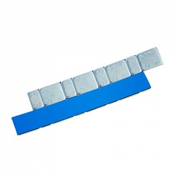 Груза адгезивные 5-10 гр (Синий скотч) (Zn) (100 шт.), FE-080