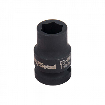 Головка ударная 1/2" шестигранная 13мм "AV Steel", AV-720013 Головка ударная 1/2" шестигранная 13мм "AV Steel", AV-720013
