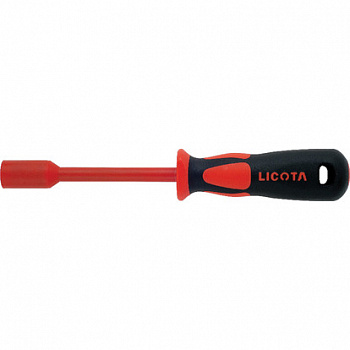 Отвертка изолированная торцевая VDE 1000V внутр.шестигранник M12, 125 мм, ASD-9412512