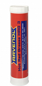 Смазка RAVENOL Hot Red Grease HRG 3 ( 0,4кг), 1340122-400-04-999