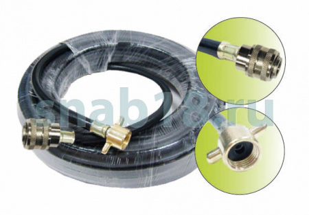 Шланг подкачки с быстросъемом 16м, AT11224