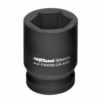 Головка ударная 3/4" шестигранная 30мм "AV Steel", AV-730030 Головка ударная 3/4" шестигранная 30мм "AV Steel", AV-730030