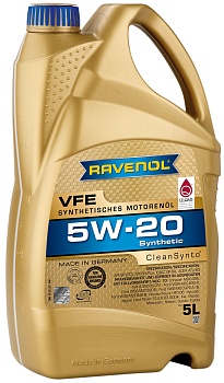 Моторное масло RAVENOL VFE SAE 5W-20 ( 5л) new, 1111311-005-01-999