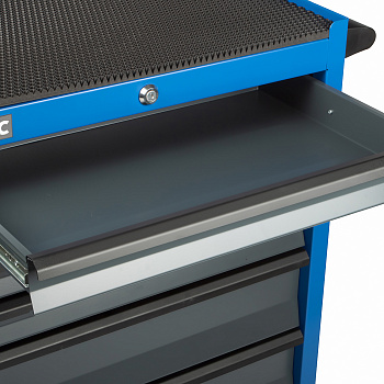 Тележка инструментальная 6 полочная  ECO синяя, RTEC-6B