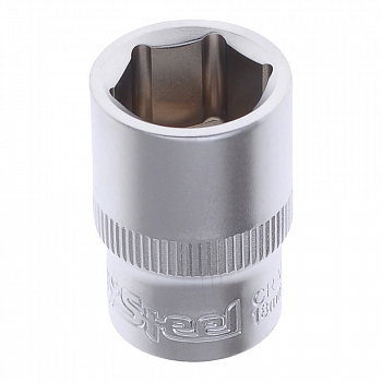 Головка  1/2" шестигранная 18мм "AV Steel", AV-520018 Головка  1/2" шестигранная 18мм "AV Steel", AV-520018