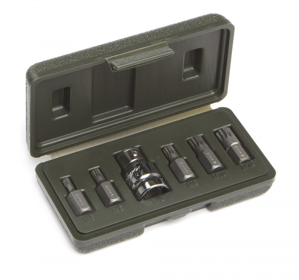 626686 Набор вставок SPLINE  3/8