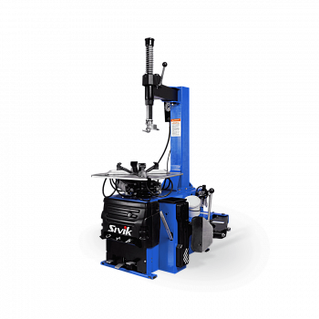 Станок шиномонтажный полуавтомат 10-24", 380В, синий, КС-302А