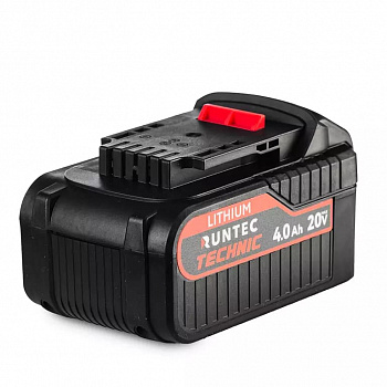 Батарея аккумуляторная RUNTEC TECHNIC 20В, 4Ач, RT-LB24T