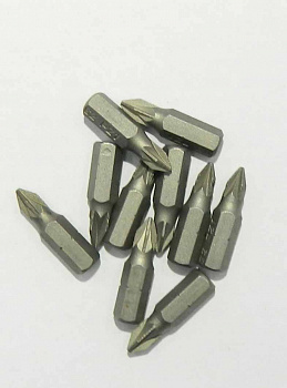 Набор шуруповертных насадок PZ1x25mm- 10 шт., SB-010 Набор шуруповертных насадок PZ1x25mm- 10 шт., SB-010