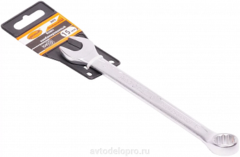 ключ комбинированный 15*15 (АвтоDело PRO), 36015