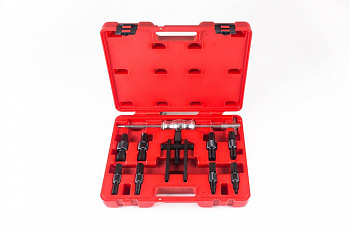 Набор съемник подшипников цанговый с обратным молотком, ATA-0198A