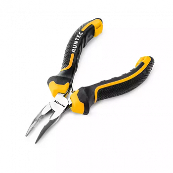 Длинногубцы изогнутые мини RUNTEC 130 мм, RT-PLR09130