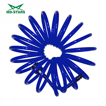 Шланг спиральный PU 8мм Х 12мм Х 5м. (15 Aтм) "MD-STARS", ШРU8х12х5