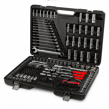 Набор ручных инструментов RUNTEC TECHNIC 216 предметов 1/2", 3/8", 1/4", RT-HT216T Набор ручных инструментов RUNTEC TECHNIC 216 предметов 1/2", 3/8", 1/4", RT-HT216T