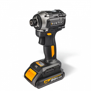 Винтоверт ударный аккумуляторный RUNTEC PRO 1/4", 20В, 2*2Ач, 230Нм, RT-ED233 Винтоверт ударный аккумуляторный RUNTEC PRO 1/4", 20В, 2*2Ач, 230Нм, RT-ED233