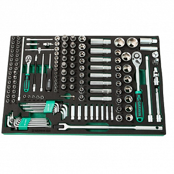 Набор инструментов 1/2" и 1/4" 146 предметов в ложементе EVA, 646020