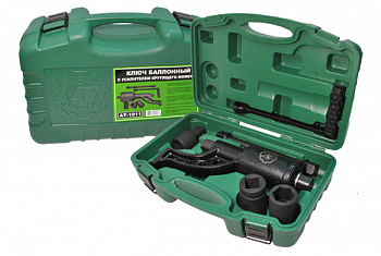 Гайковерт с подшипником 2-хскоростной  32х33мм (1:64, 6800 Nm, L=365мм, d=95мм), AT42114 Гайковерт с подшипником 2-хскоростной  32х33мм (1:64, 6800 Nm, L=365мм, d=95мм), AT42114