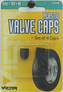 Набор пластиковых колпачков на вентиль (уценка), V709