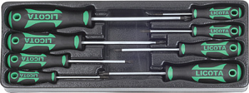 Набор отверток Torx 8пр. в ложементе, ACK-384013