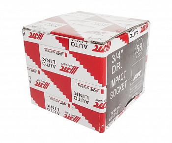 Головка торцевая 3/4" 58мм ударная L=74мм JTC, JTC-645258