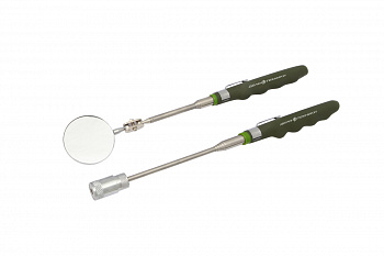 Набор инспекционный 2пред.:магнит2,3кгс подсветкой +зеркало D=50мм, 838292