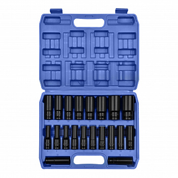 Набор ударных головок 1/2", 20 предметов,CRMO, БелАК, БАК.07131