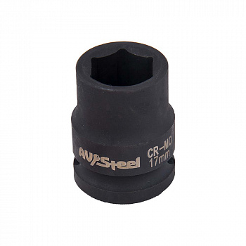 Головка ударная 1/2" шестигранная 17мм "AV Steel", AV-720017 Головка ударная 1/2" шестигранная 17мм "AV Steel", AV-720017