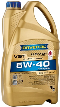 Моторное масло RAVENOL VST SAE 5W-40 ( 4л) new, 1111136-004-01-999