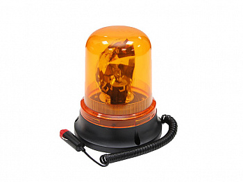 Маяк проблесковый 12V(стационарн., на магните, в прикуриватель) (), AT-124/12