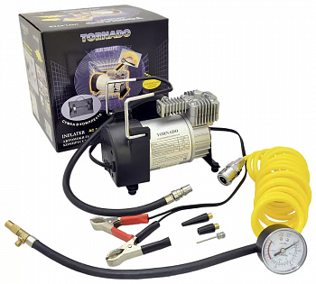 Компрессор TORNADO пневматический спиральный шланг, AC-600