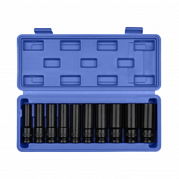 Набор ударных головок 1/2", 10 предметов, CRV, БелАК, БАК.07128