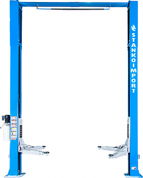 Подъемник 2-х стоечный с верхней связью, 5.5 т.,  380В, ПГВ2-5.5 (У)