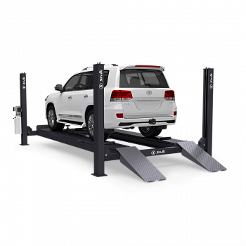 Четырехстоечный электрогидравлический подъемник для сход развала  (РФ, Серый RAL7016), ПГА-6500/4 Четырехстоечный электрогидравлический подъемник для сход развала  (РФ, Серый RAL7016), ПГА-6500/4