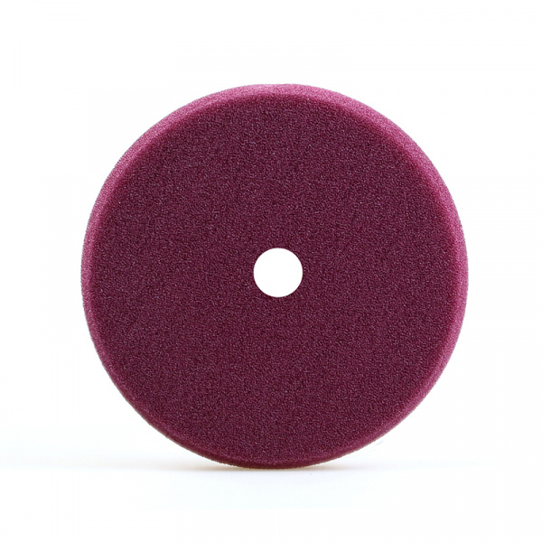 222055 RoxelPro Поролоновый полировальник на липучке 150 х 25мм, твердый,пурпурный
