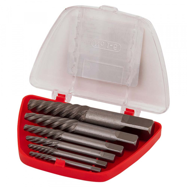 AV-921110 Набор экстракторов усиленных 6 предметов 3-25мм 