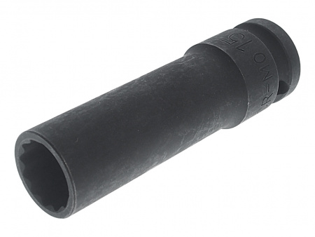 Головка торцевая 1/2" 15мм 12-ти гранная ударная тонкостенная L=82мм JTC, JTC-448315