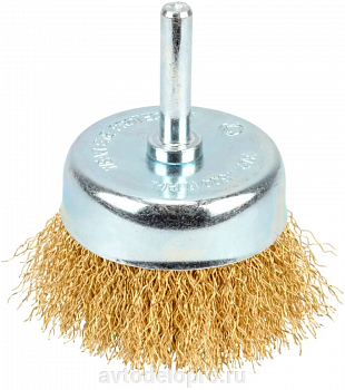 щетка зачистная для дрели торцевая D-40мм. АвтоDело, 44041