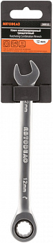 ключ комбинир трещоточный *12 (АвтоDело), 30012