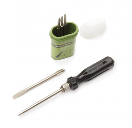 Отвёртка цанговая со вставками, 5 предметов, 708050