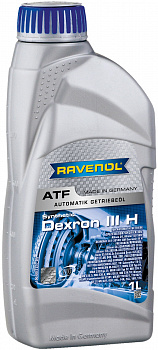 Трансмиссионное масло RAVENOL ATF Dexron III H (1л) new, 1212100-001-01-999