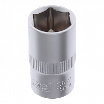 Головка  1/2" шестигранная 16мм "AV Steel", AV-520016 Головка  1/2" шестигранная 16мм "AV Steel", AV-520016