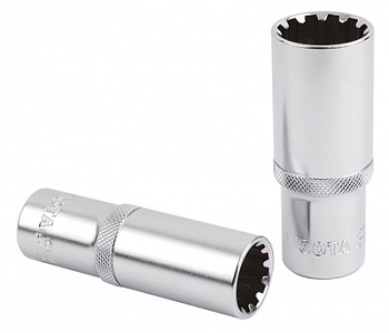 Головка торцевая глубокая spline 3/8" 10мм, P3010L