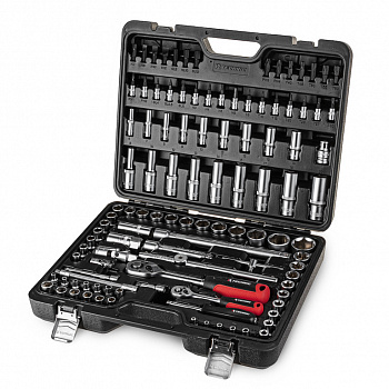 Набор ручных инструментов RUNTEC TECHNIC 108 предметов 1/2", 1/4", RT-HT108T