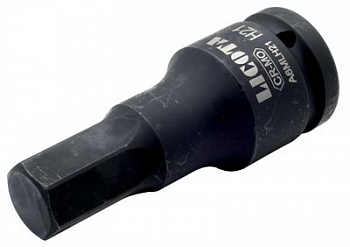 Головка торцевая ударная LICOTA HEX 3/4" 19 мм L=100 мм, A6MLH19 Головка торцевая ударная LICOTA HEX 3/4" 19 мм L=100 мм, A6MLH19
