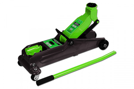 Домкрат подкатной "АТ" шиномонтажный 2т (127-330мм), AT43223