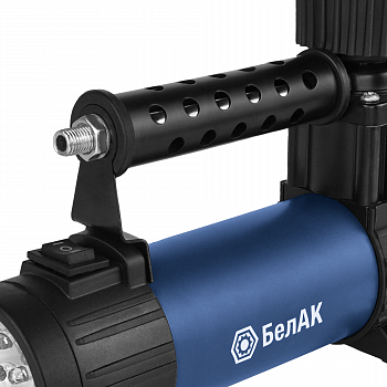 Компрессор автомобильный Х-СЕРИЯ 12V 33 л/мин с фонариком, БелАК, БАК.99357