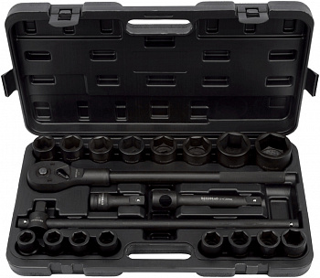 Набор головок ударных 3/4" (19-50мм) 6-гр. 20пр, АвтоDело, 39830-AD