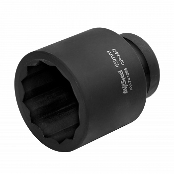 Головка ударная 1" двенадцатигранная  65мм "AV Steel", AV-741065