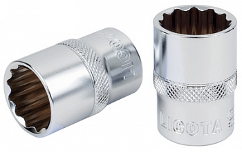 Головка торцевая 12гр. 3/8" 19мм, F3019